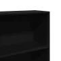 Estantería de madera de ingeniería negra 60x30x152 cm de , Librerías y estanterías - Ref: Foro24-857909, Precio: 70,65 €, Des...