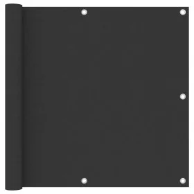 Biombo para balcón de tela oxford antracita 90x300 cm de vidaXL, Sombrillas - Ref: Foro24-134868, Precio: 17,40 €, Descuento: %