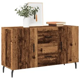 Aparador de madera de ingeniería envejecida 100x36x60 cm by , Sideboards - Ref: Foro24-857322, Price: 107,46 €, Discount: %