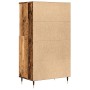 Aparador alto madera de ingeniería envejecida 60x36x110 cm de , Aparadores - Ref: Foro24-857458, Precio: 87,64 €, Descuento: %
