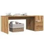 Mesa de centro madera ingeniería roble artisian 90x45x35 cm de , Mesas de centro - Ref: Foro24-856057, Precio: 42,36 €, Descu...