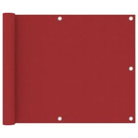 Red 75x600 cm Oxford fabric balcony awning by vidaXL, Umbrellas - Ref: Foro24-135035, Price: 25,74 €, Discount: %