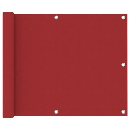 Toldo para balcón de tela oxford rojo 75x600 cm de vidaXL, Sombrillas - Ref: Foro24-135035, Precio: 25,74 €, Descuento: %