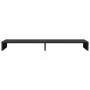 Soporte para monitor madera de ingeniería negro 100x27x10 cm de , Bases y elevadores para ordenadores - Ref: Foro24-854653, P...