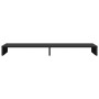Soporte para monitor madera de ingeniería negro 100x27x10 cm de , Bases y elevadores para ordenadores - Ref: Foro24-854653, P...