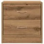 Mesita de noche madera de ingeniería roble artisian 40x30x40 cm de , Mesitas de noche - Ref: Foro24-855926, Precio: 41,21 €, ...
