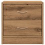 Mesita de noche madera de ingeniería roble artisian 40x30x40 cm de , Mesitas de noche - Ref: Foro24-855926, Precio: 41,87 €, ...