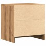 Mesita de noche madera de ingeniería roble artisian 40x30x40 cm de , Mesitas de noche - Ref: Foro24-855926, Precio: 41,87 €, ...