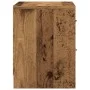 Mesita de noche madera de ingeniería envejecida 40x30x40 cm de , Mesitas de noche - Ref: Foro24-855924, Precio: 40,52 €, Desc...