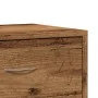 Mesita de noche madera de ingeniería envejecida 40x30x40 cm de , Mesitas de noche - Ref: Foro24-855924, Precio: 40,52 €, Desc...