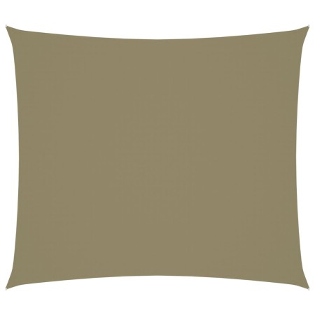 Toldo de vela rectangular tela Oxford beige 2,5x3 m de vidaXL, Sombrillas - Ref: Foro24-135150, Precio: 29,04 €, Descuento: %