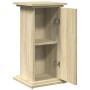 Pedestal expositor con almacenaje roble Sonoma 31x30x60 cm de , Soportes para macetas - Ref: Foro24-854618, Precio: 54,91 €, ...