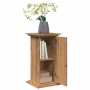 Pedestal expositor con almacenaje roble artisan 31x30x60 cm de , Soportes para macetas - Ref: Foro24-854624, Precio: 54,91 €,...