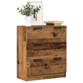 Aparador de madera de ingeniería envejecida 60x30x70 cm de , Aparadores - Ref: Foro24-856834, Precio: 76,31 €, Descuento: %