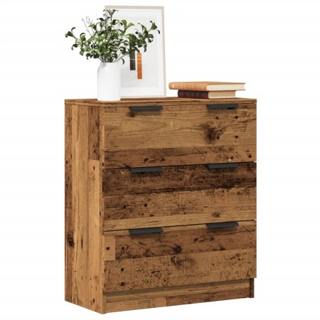 Aparador de madera de ingeniería envejecida 60x30x70 cm de , Aparadores - Ref: Foro24-856834, Precio: 76,31 €, Descuento: %