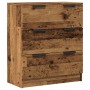 Aparador de madera de ingeniería envejecida 60x30x70 cm de , Aparadores - Ref: Foro24-856834, Precio: 76,31 €, Descuento: %