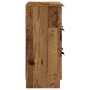 Aparador de madera de ingeniería envejecida 60x30x70 cm de , Aparadores - Ref: Foro24-856834, Precio: 76,31 €, Descuento: %