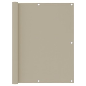 Toldo para balcón tela oxford beige 120x500 cm de vidaXL, Sombrillas - Ref: Foro24-134946, Precio: 23,16 €, Descuento: %