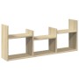 Armario de pared madera de ingeniería roble Sonoma 100x18x40 cm de , Estantes y estanterías - Ref: Foro24-854798, Precio: 36,...