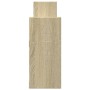 Armario de pared madera de ingeniería roble Sonoma 100x18x40 cm de , Estantes y estanterías - Ref: Foro24-854798, Precio: 36,...
