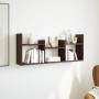 Mueble de pared madera de ingeniería marrón roble 100x18x40 cm de , Estantes y estanterías - Ref: Foro24-854802, Precio: 30,7...