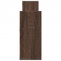 Mueble de pared madera de ingeniería marrón roble 100x18x40 cm de , Estantes y estanterías - Ref: Foro24-854802, Precio: 30,7...