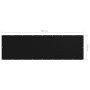 Toldo para balcón tela oxford negro 120x400 cm de vidaXL, Sombrillas - Ref: Foro24-135065, Precio: 23,95 €, Descuento: %