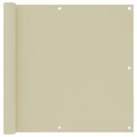 Balcony awning cream oxford fabric 90x300 cm by vidaXL, Umbrellas - Ref: Foro24-134952, Price: 19,40 €, Discount: %
