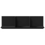 Mueble de pared madera de ingeniería negro 100x16,5x30 cm de , Estantes y estanterías - Ref: Foro24-854860, Precio: 28,44 €, ...
