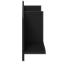 Mueble de pared madera de ingeniería negro 100x16,5x30 cm de , Estantes y estanterías - Ref: Foro24-854860, Precio: 28,44 €, ...