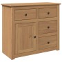 Aparador con cajones Panama madera maciza pino 93x40x80 cm de , Aparadores - Ref: Foro24-4016384, Precio: 167,69 €, Descuento: %