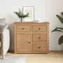 Aparador con cajones Panama madera maciza pino 93x40x80 cm de , Aparadores - Ref: Foro24-4016384, Precio: 165,04 €, Descuento: %