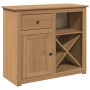 Aparador con cajón Panama madera maciza pino 93x40x80 cm de , Aparadores - Ref: Foro24-4016386, Precio: 163,24 €, Descuento: %