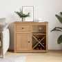 Aparador con cajón Panama madera maciza pino 93x40x80 cm de , Aparadores - Ref: Foro24-4016386, Precio: 163,24 €, Descuento: %