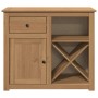 Aparador con cajón Panama madera maciza pino 93x40x80 cm de , Aparadores - Ref: Foro24-4016386, Precio: 163,24 €, Descuento: %