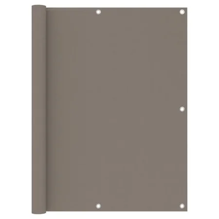 Toldo para balcón de tela oxford gris taupé 120x400 cm de vidaXL, Sombrillas - Ref: Foro24-134993, Precio: 26,15 €, Descuento: %