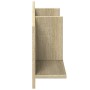 Mueble de pared madera ingeniería roble sonoma 100x16,5x30 cm de , Estantes y estanterías - Ref: Foro24-854861, Precio: 27,24...