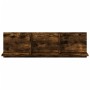 Mueble de pared madera ingeniería roble ahumado 100x16,5x30 cm de , Estantes y estanterías - Ref: Foro24-854863, Precio: 32,1...
