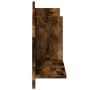 Mueble de pared madera ingeniería roble ahumado 100x16,5x30 cm de , Estantes y estanterías - Ref: Foro24-854863, Precio: 32,1...