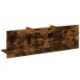 Mueble de pared madera ingeniería roble ahumado 100x16,5x30 cm de , Estantes y estanterías - Ref: Foro24-854863, Precio: 32,1...