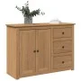 Aparador con cajones Panama madera maciza pino 112x40x80 cm de , Aparadores - Ref: Foro24-4016385, Precio: 177,82 €, Descuent...