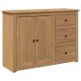 Aparador con cajones Panama madera maciza pino 112x40x80 cm de , Aparadores - Ref: Foro24-4016385, Precio: 177,82 €, Descuent...
