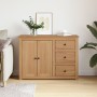 Aparador con cajones Panama madera maciza pino 112x40x80 cm de , Aparadores - Ref: Foro24-4016385, Precio: 180,88 €, Descuent...