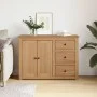 Aparador con cajones Panama madera maciza pino 112x40x80 cm de , Aparadores - Ref: Foro24-4016385, Precio: 177,82 €, Descuent...