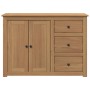 Aparador con cajones Panama madera maciza pino 112x40x80 cm de , Aparadores - Ref: Foro24-4016385, Precio: 180,88 €, Descuent...