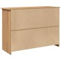 Aparador con cajones Panama madera maciza pino 112x40x80 cm de , Aparadores - Ref: Foro24-4016385, Precio: 180,88 €, Descuent...