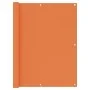 Toldo para balcón de tela oxford naranja 120x600 cm de vidaXL, Sombrillas - Ref: Foro24-135055, Precio: 28,80 €, Descuento: %