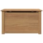 Baúl almacenaje con tapa Panama madera maciza pino 79x42x46 cm de , Baúles de almacenamiento - Ref: Foro24-4016387, Precio: 9...
