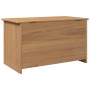 Baúl almacenaje con tapa Panama madera maciza pino 79x42x46 cm de , Baúles de almacenamiento - Ref: Foro24-4016387, Precio: 9...