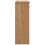 Mueble zapatero Panama madera maciza de pino 80x40x114 cm de , Zapateros y organizadores de calzado - Ref: Foro24-4016391, Pr...
